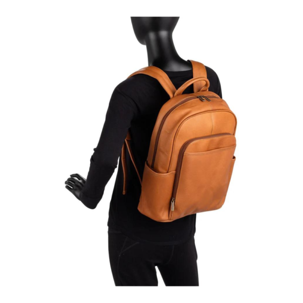 Heritage Trail Leather Backpack - Image 3