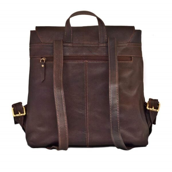 Executive Class Leather Laptop Bag - Image 3