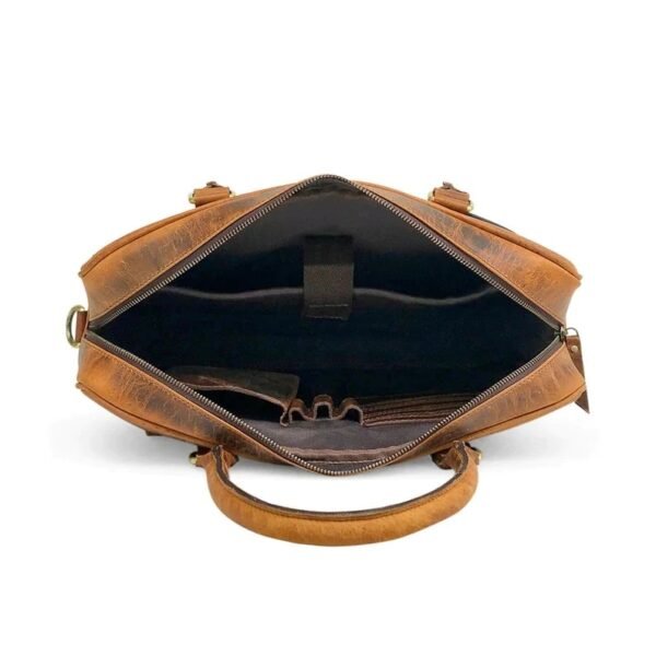 Heritage Handcrafted Briefcase - Image 3