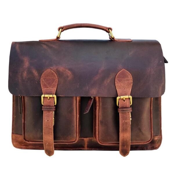 Spacious Leather Laptops Bag