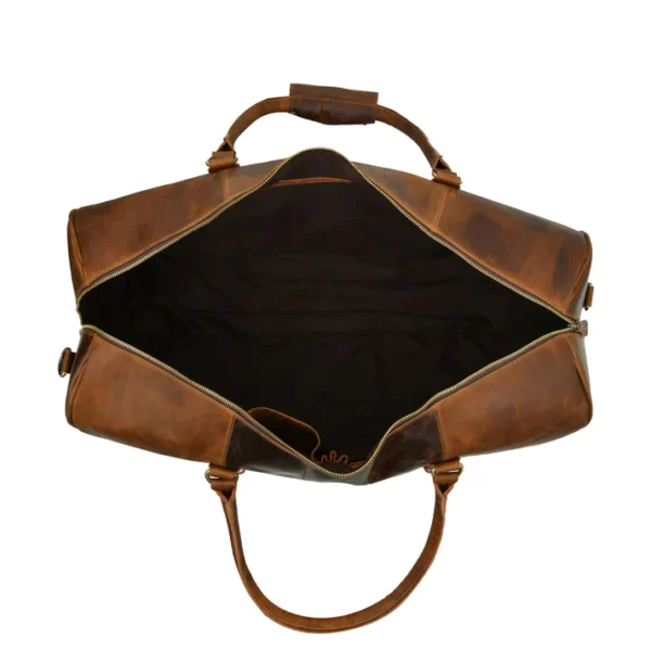 Boundless Horizons Leather Duffel - Image 4