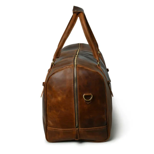 Boundless Horizons Leather Duffel - Image 5