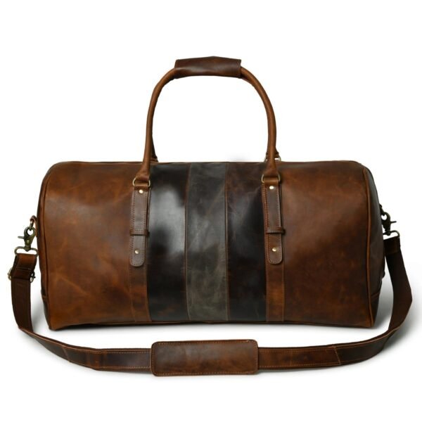 Boundless Horizons Leather Duffel