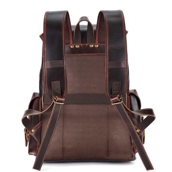 Masterpiece Heritage Leather Backpack - Image 8