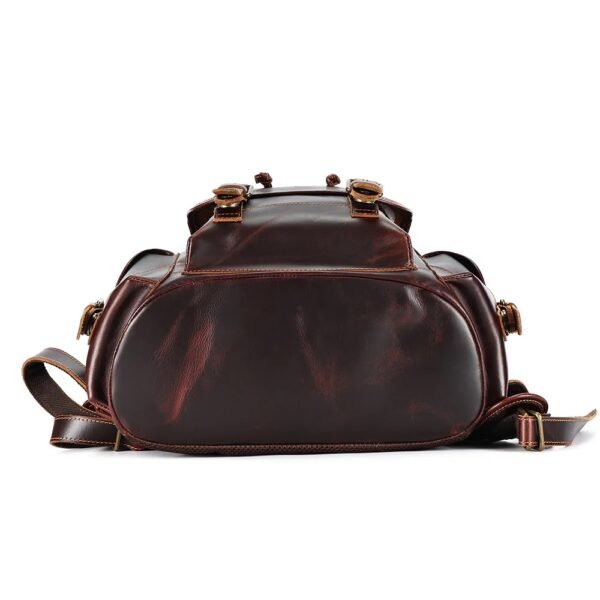 Masterpiece Heritage Leather Backpack - Image 7